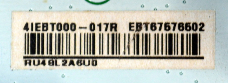 KIT DE TARJETAS ORIGINAL PARA TV LG / NUMERO DE PARTE MAIN EBT67576502 / EAX70043606 / 67576502 / FUENTE EAY65895542 / EAX69501502 / 65895542 / PANEL NC750TQG-ABKHG / DISPLAY HV750QUB-F9E / MODELO 75UR8000AUA / 75UR8000AUA.BUSFLKR - Imagen 2