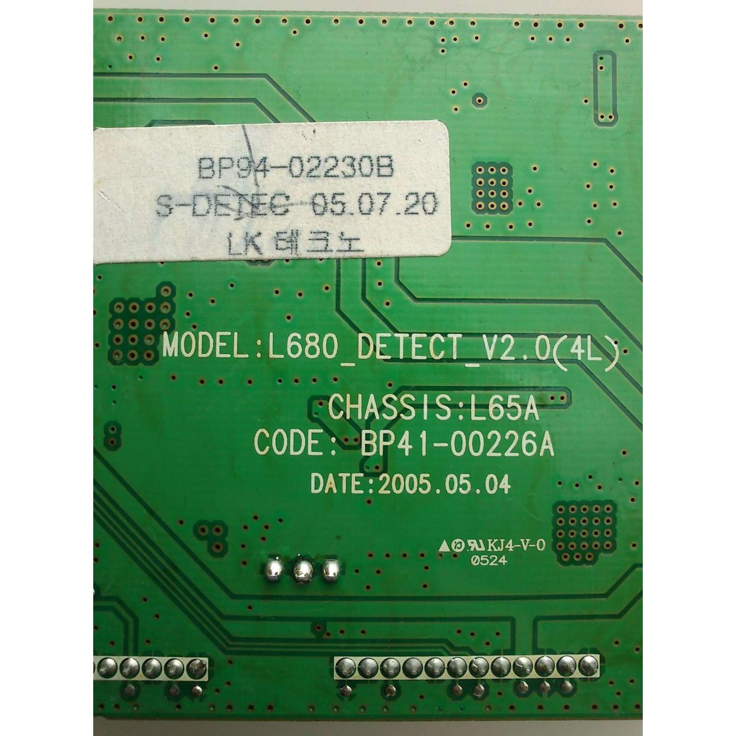 SUB DETECTOR / SAMSUNG BP41-00226A MODELO HLP6768 - Imagen 2