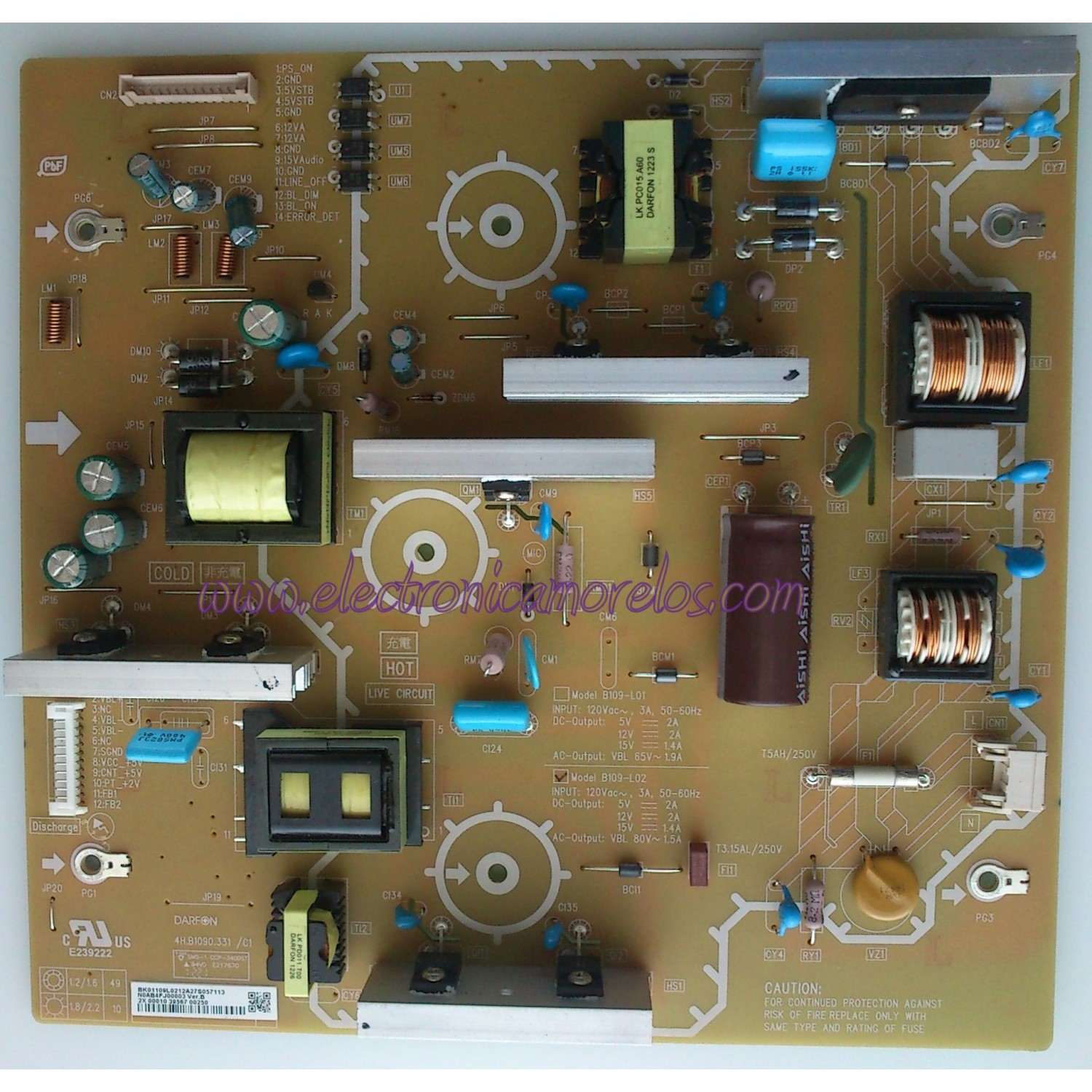 T-CON PARA TV LG / NUMERO DE PARTE 44-9772044A / 47-6021715 / HF860QUB-E2D-V01 / 44-9772044AUY1A33A / HF860QUBE2D / PANEL NC860TQF-VBLH2 / DISPLAY HF860QUB-E2D / MODELOS 86UQ9050PSC / 86UQ9050PSC.BWMFLKR	