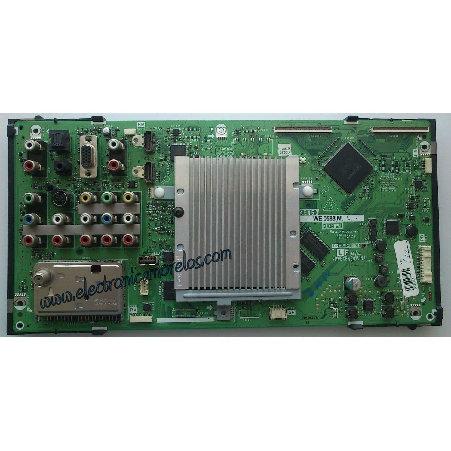 T-CON PARA TV SUNBRITETV / NUMERO DE PARTE 55.75P05.C02 / 5575P05C02 / 75P05-C03 / 75P05-C03 CTRL / PANEL P550QVF06.0 / MODELO SB-S2-55-4K-BL