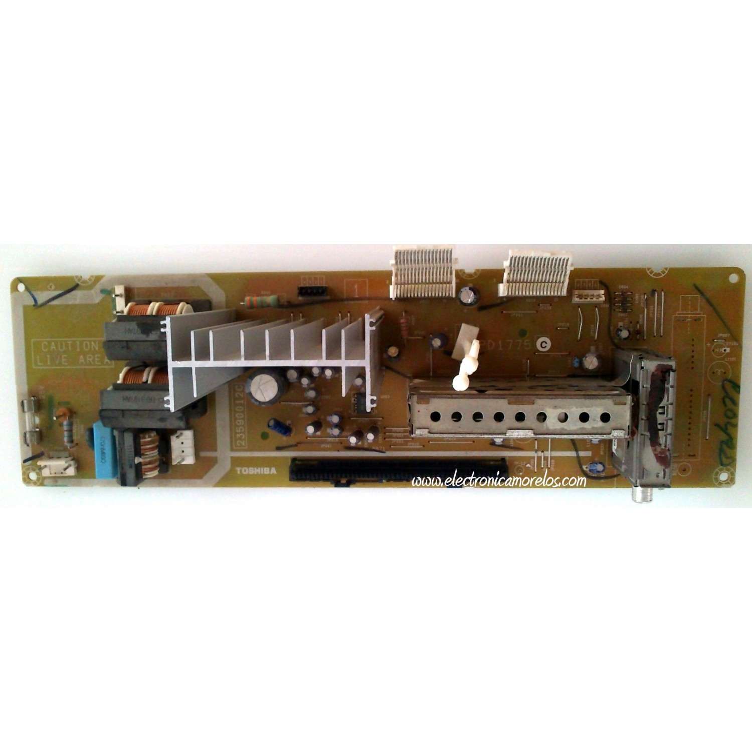 TARJETA DE TUNER / TOSHIBA 23762703 / PD1775C / 23590012C	