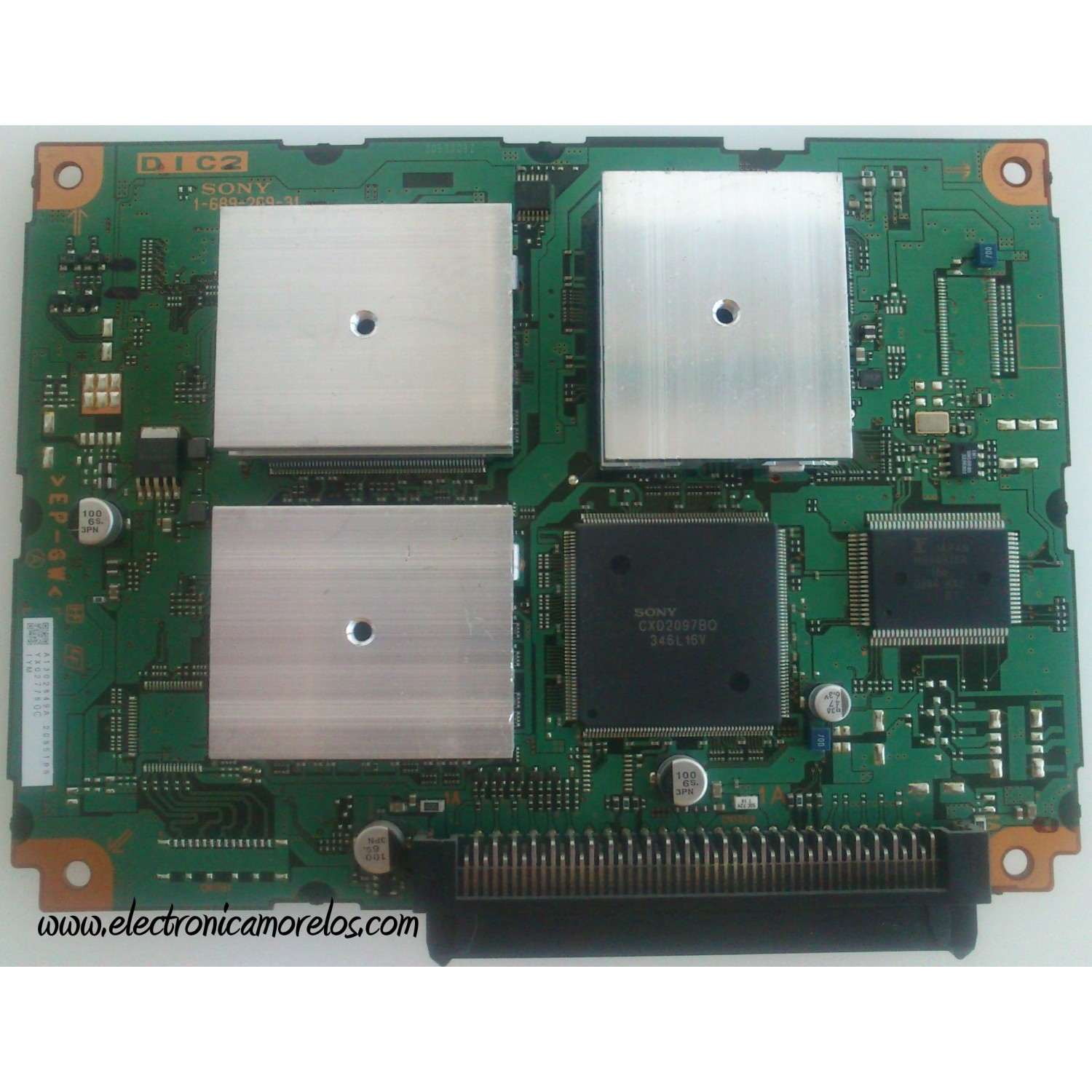 TARJETA DIC2 A1302849A  / SONY A-1302-849-A / 1-689-269-31	 MODELO KF-42WE610