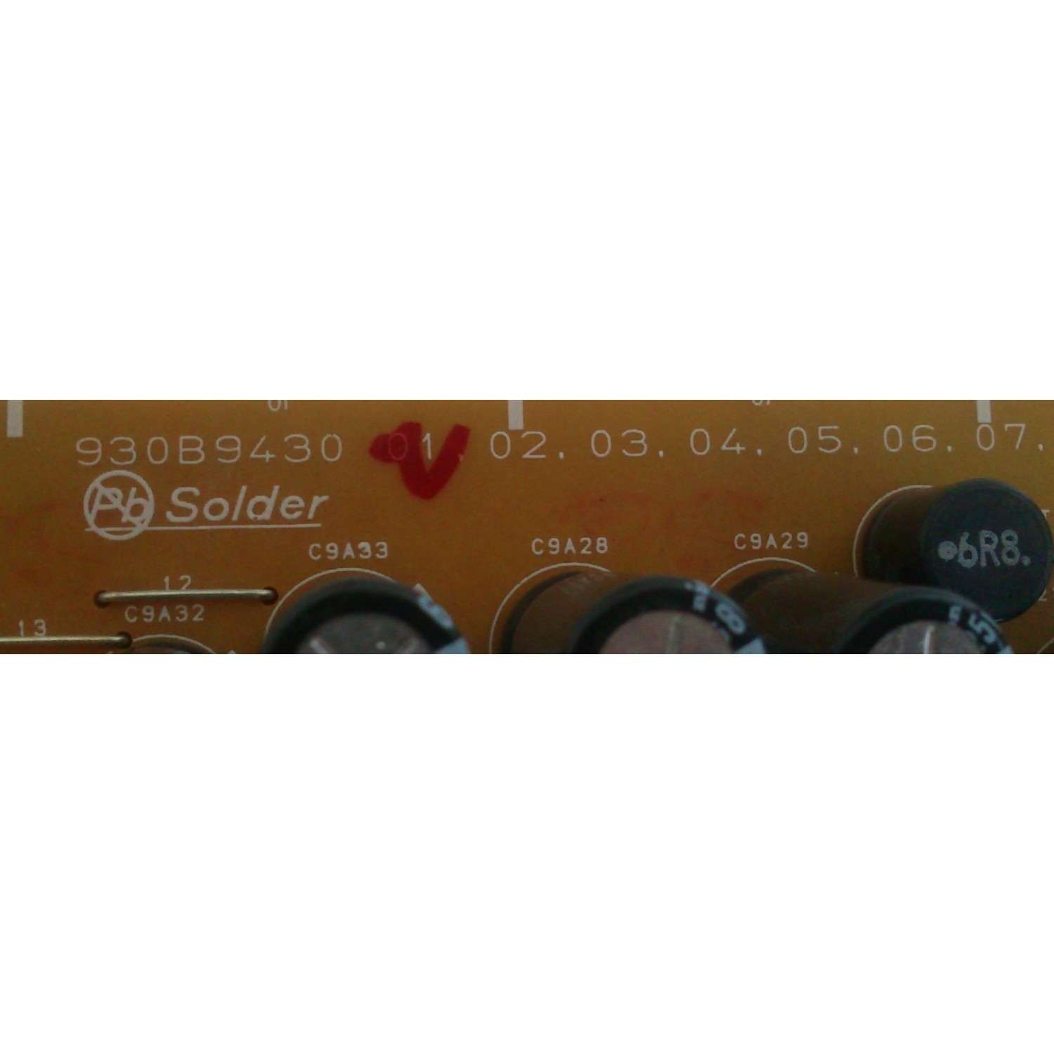 FUENTE DE PODER / MITSUBISHI 930B9430 / 930B943001 / MODELO WD-52531 - Imagen 3