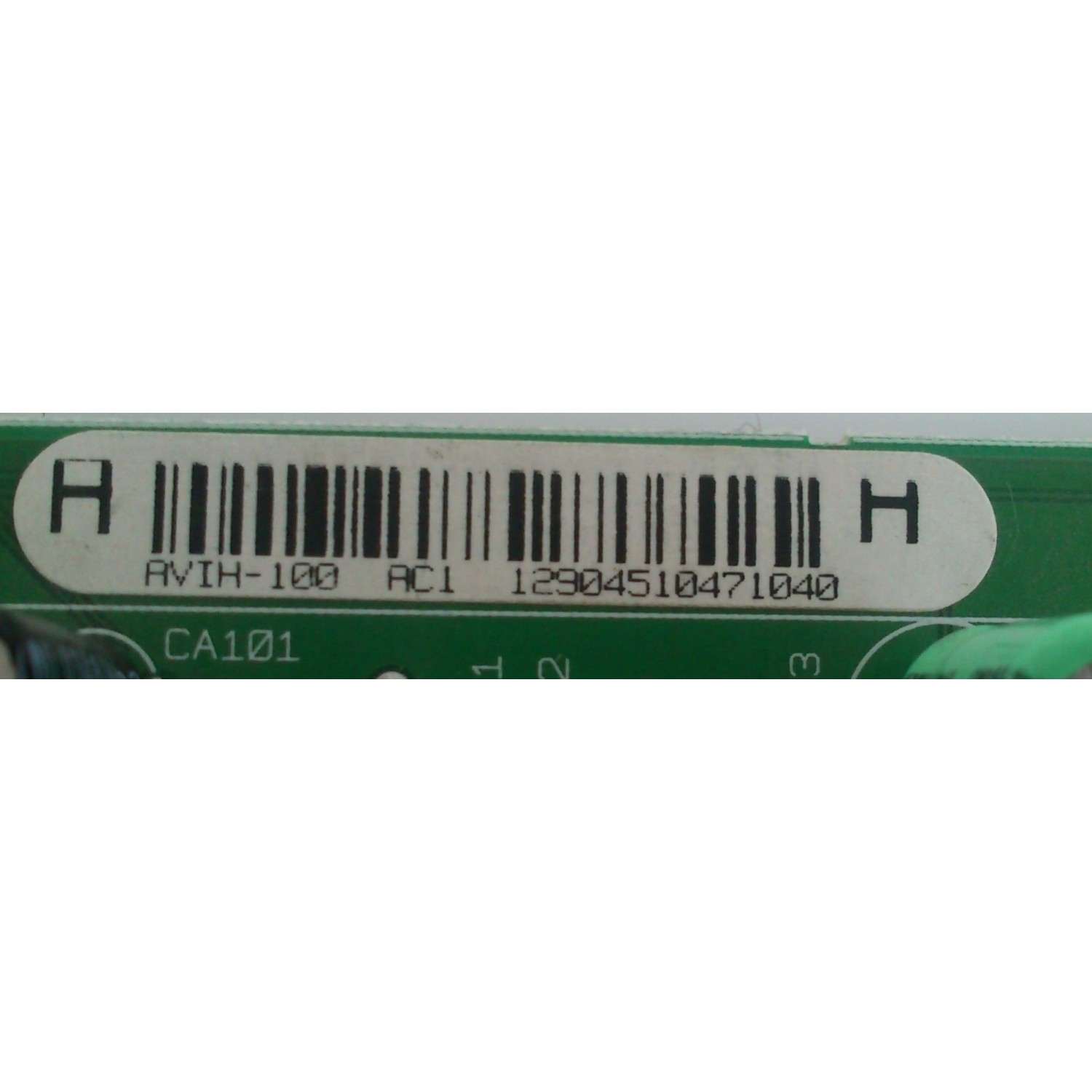 SEÑAL DE A/V 1622509F / RCA 265751 / AVIH-100	 MODELO HD50LPW164YX1 - Imagen 2
