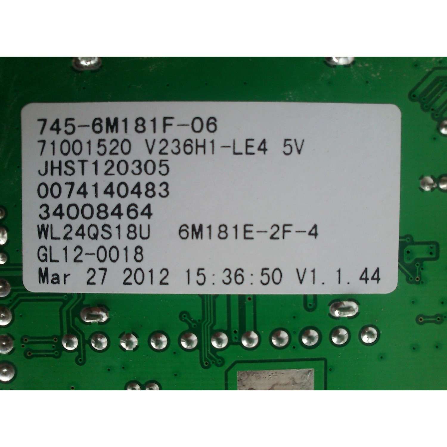 MAIN / KONKA 745-6M181F-06 MODELO WL24QS18 - Imagen 3