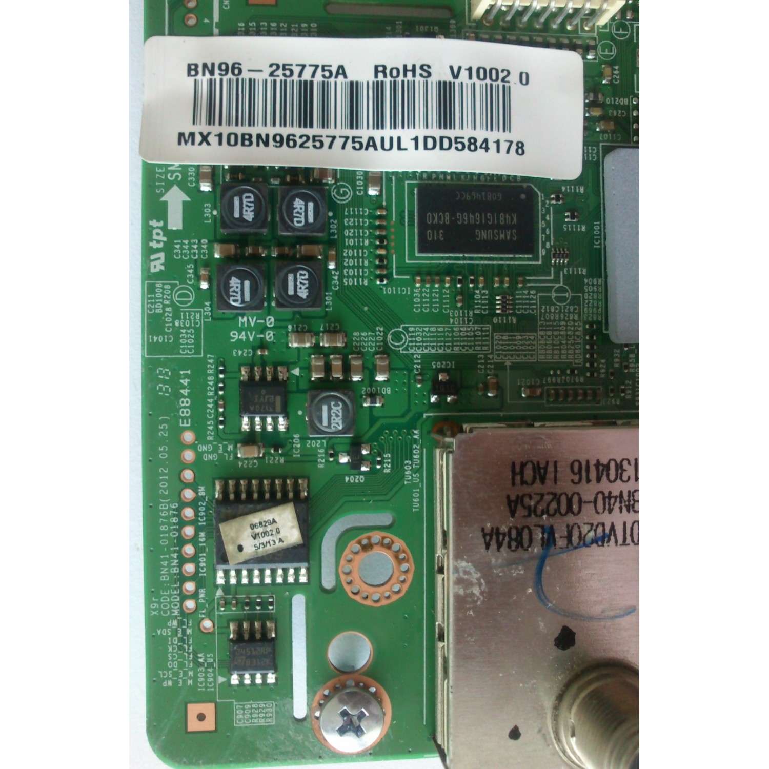 MAIN  SAMSUNG / BN96-25775A / BN97-05375B / BN41-01876B / PANEL'S CY-DE320AGEV2V / DF320AGH-R1 / MODELOS UN32EH4003FXZA EH01 / UN32EH4003FXZA CN02 / UN32EH4003FXZA QD06 - Imagen 2