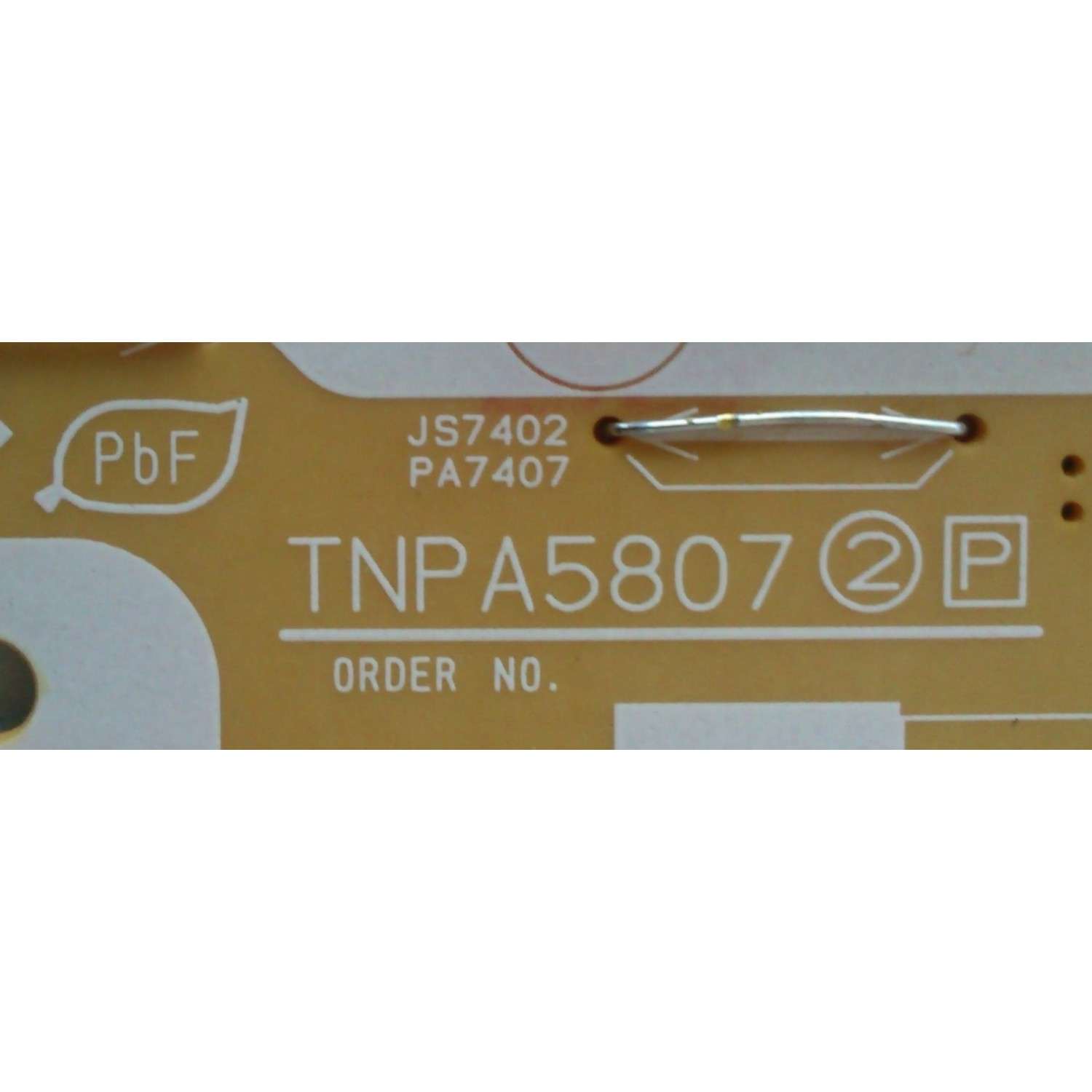 FUENTE DE PODER / PANASONIC TXN/P1VJUUS / TNPA5807 / MODELO TC-50LE64	/ TC-58LE64 / TC-L50E60 / TC-L5060E - Imagen 2