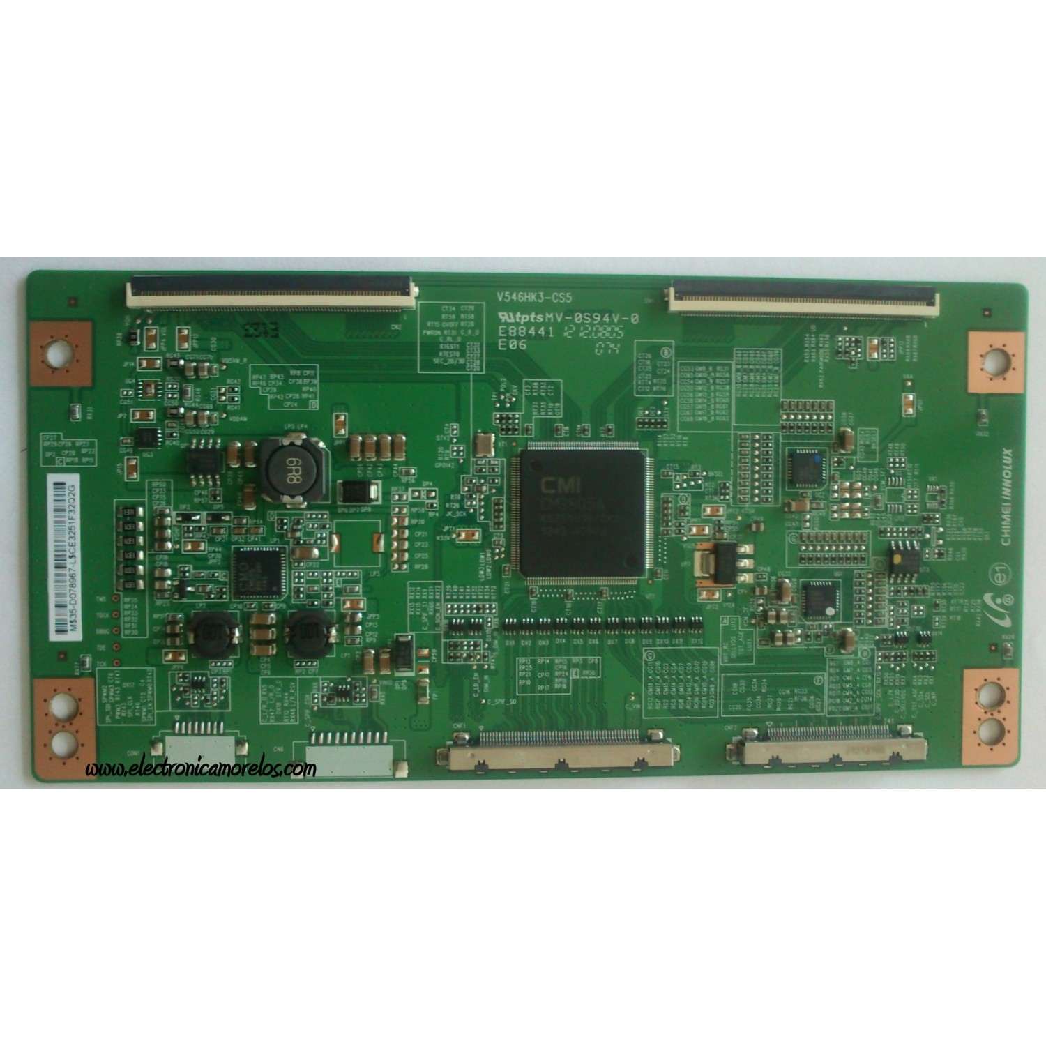 T-CON PARA TV WESTINGHOUSE / NUMERO DE PARTE 35-D078967 / V546HK3-CS5 / PANEL V546HK3-PS1 / MODELOS DWM55F1Y1 / SE551GS