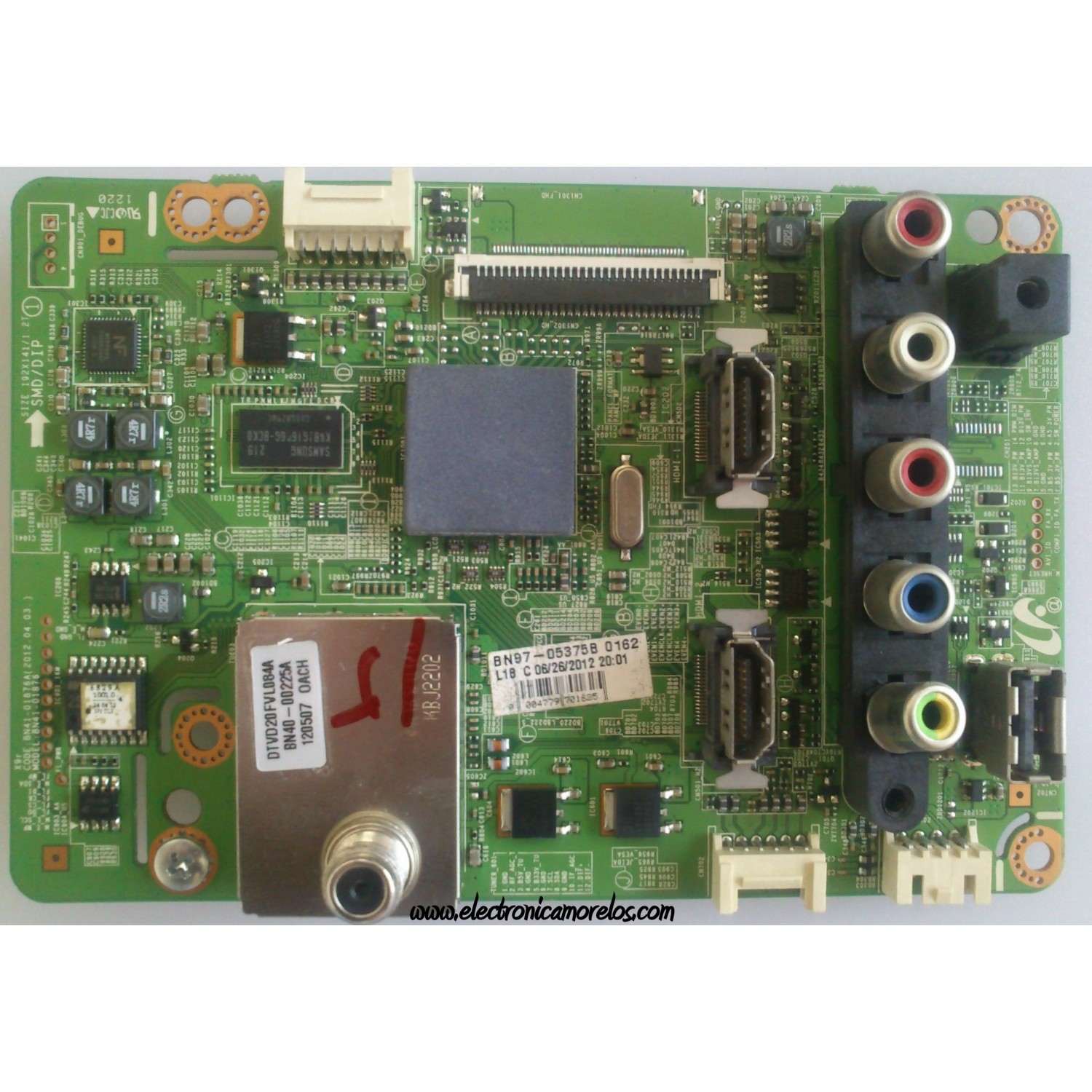 MAIN  SAMSUNG BN94-05848B / BN97-05375B / BN41-01876A / SUSTITUTAS BN94-06901T / BN94-06696Q / BN94-06008X / BN94-07925H / BN96-27226A / BN96-25775A / BN94-06008A / BN94-06901W / PANEL DE320AGE-V2 / MODELOS UN32EH4003FXZC / UN32EH4003FXZP / UN32EH4003FX