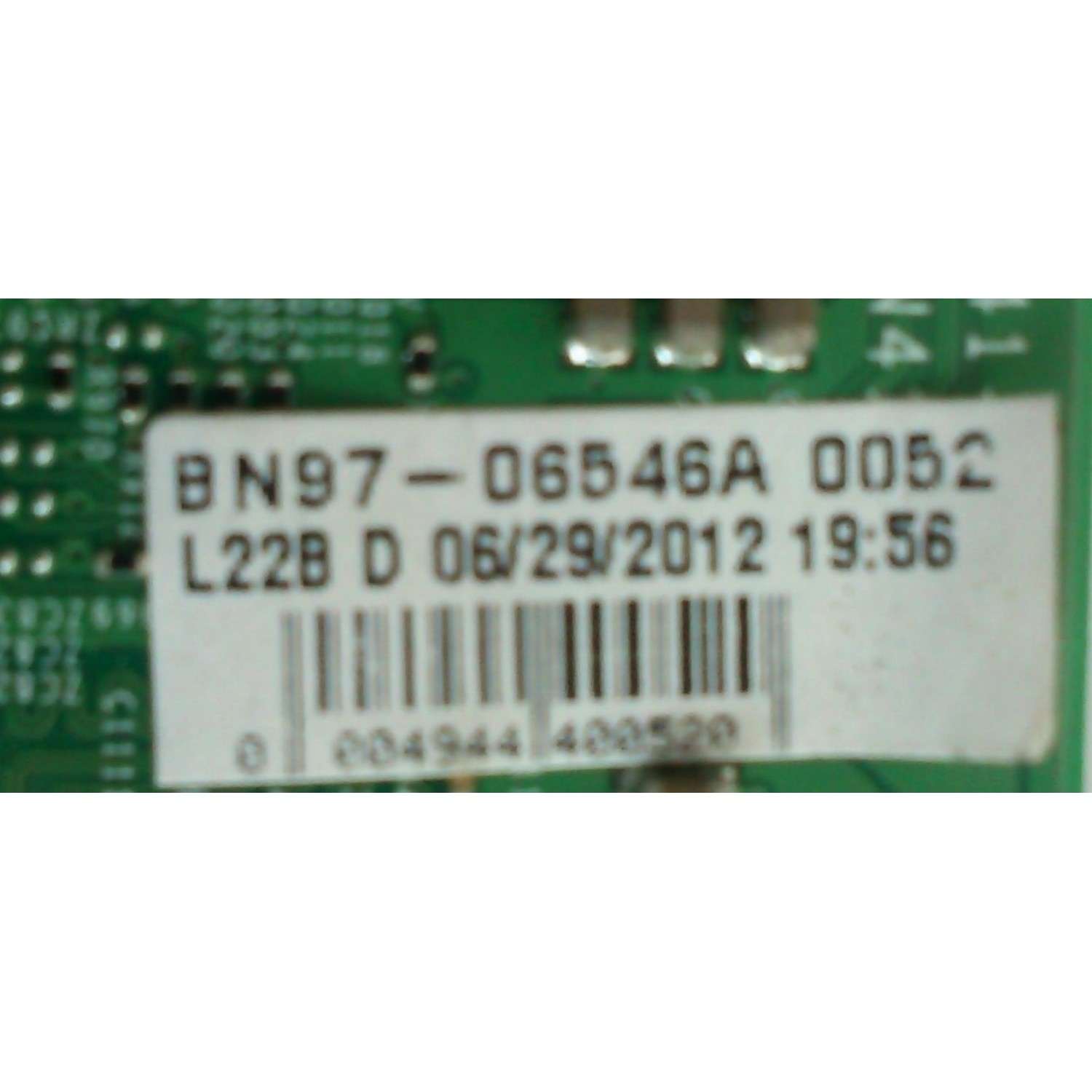 MAIN PARA TV SAMSUNG / NUMERO DE PARTE BN94-05549J / BN97-06546A / BN41-01778A / PARTES SUSTITUTAS BN96-25772A / BN94-06126D / BN94-05549E / BN96-28954A / PANEL DE600CGS-V1 / MODELOS UN60EH6000 / UN60EH6050 / UN60EH6050FXZA HS01 / UN60EH6000FXZA HS01 - Imagen 3
