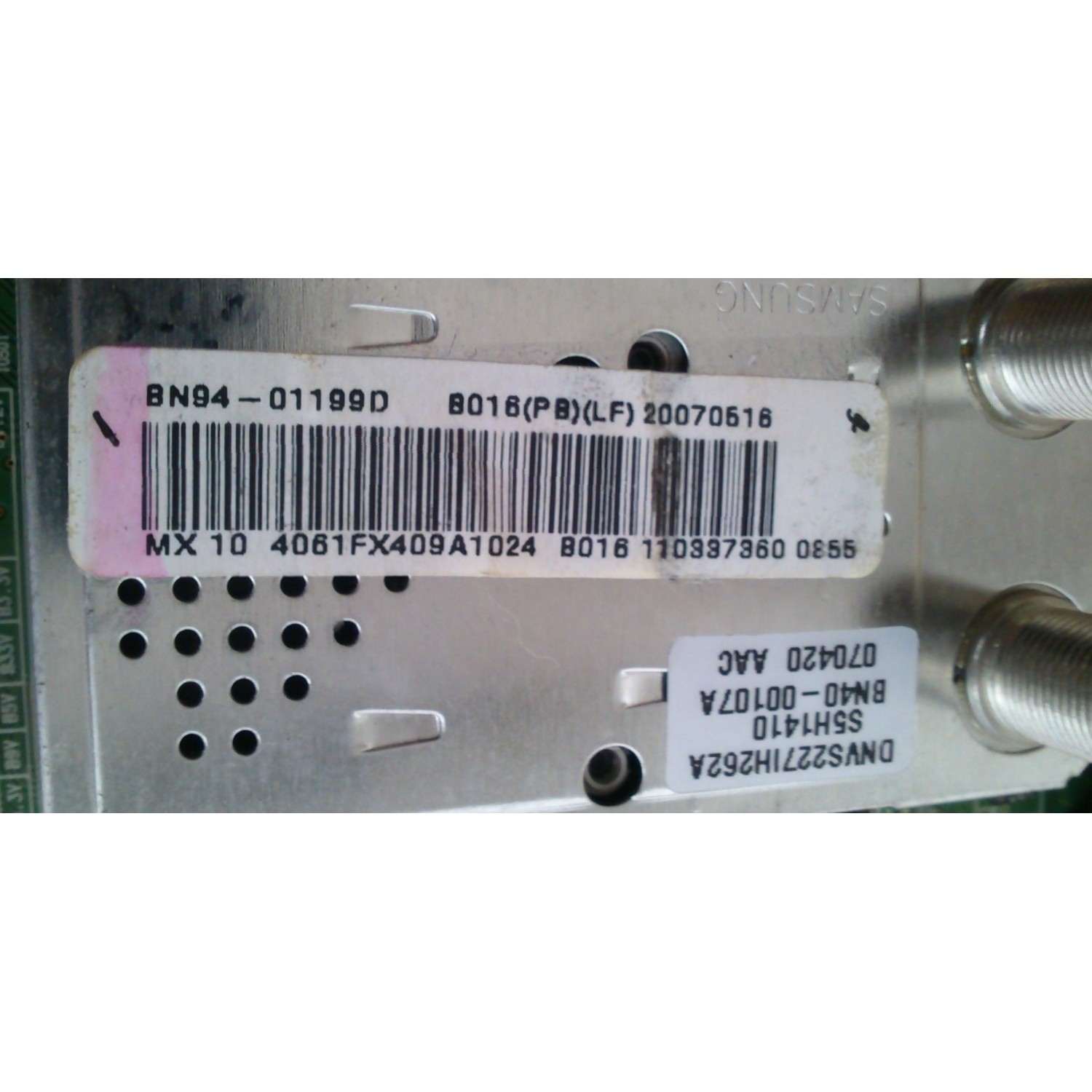 MAIN / SAMSUNG BN94-01199D / BN41-00843B / BN97-01415D / SUSTITUTA BN94-01199N / PANEL'S LTA400HT-L01 / LTA400HT-LH1 / MODELOS LNT4061FX/XAA / LNT4065FX/XAA / LNT4065FX/XAC SQ02 / LNT4065FX/XAC SQ01 - Imagen 4