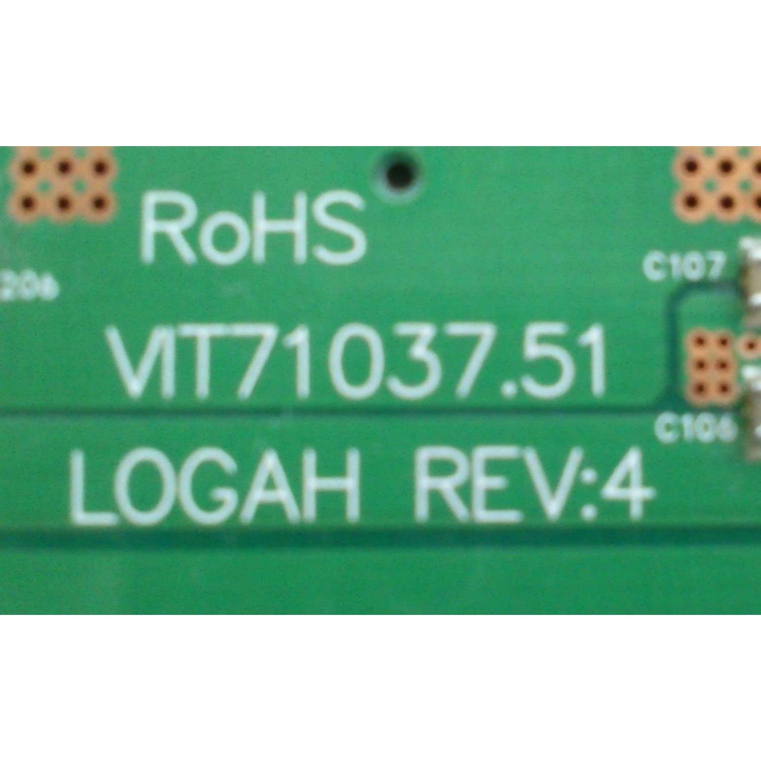 BACKLIGHT INVERSOR / AUO / SONY 19.37T04.006 / 1937T04006 / VIT71037.51 / MODELO KDL-37XBR6	 - Imagen 3