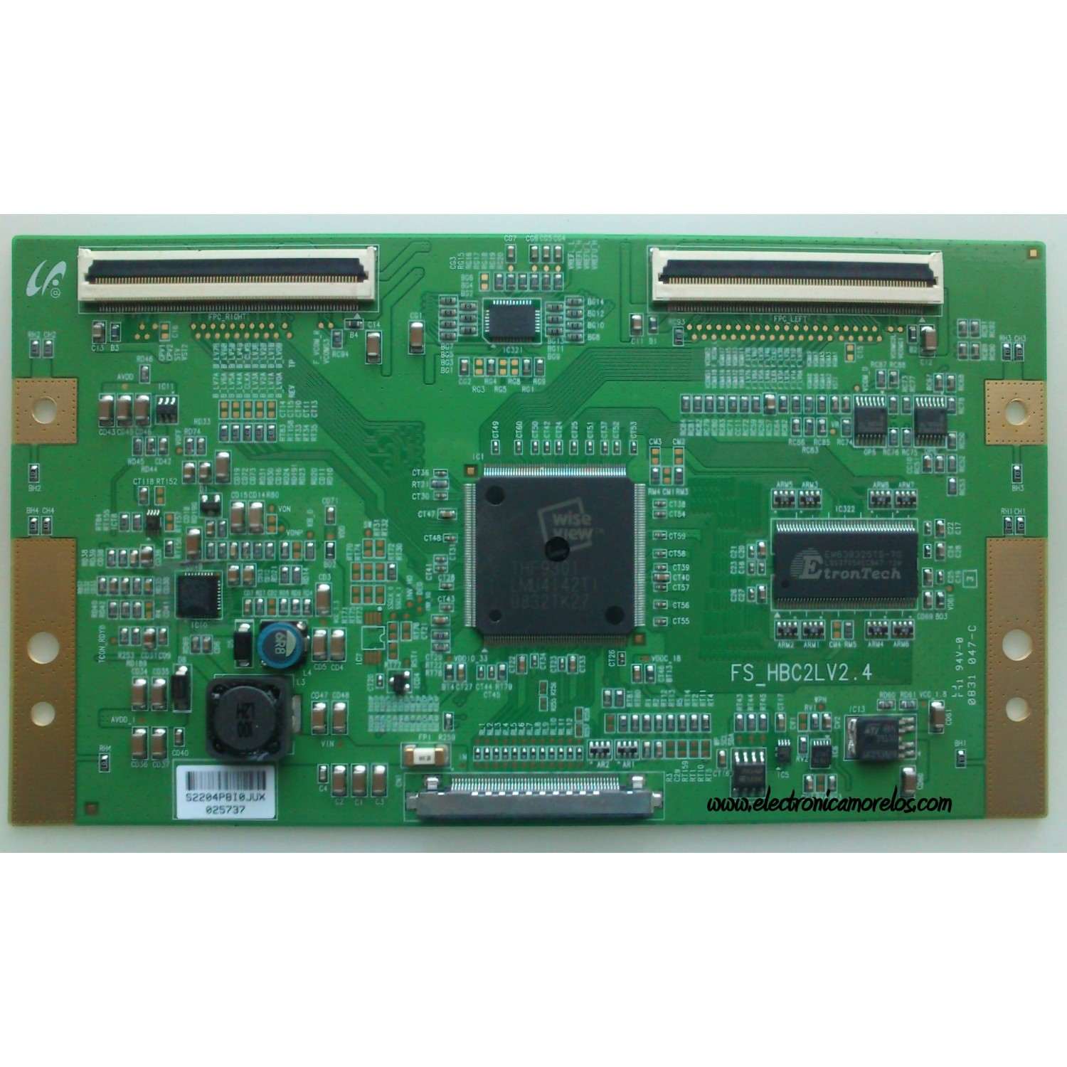 T-CON / SONY LJ94-02204P / 2204P / FS_HBC2LV2.4 / MODELO KDL-46V4100	