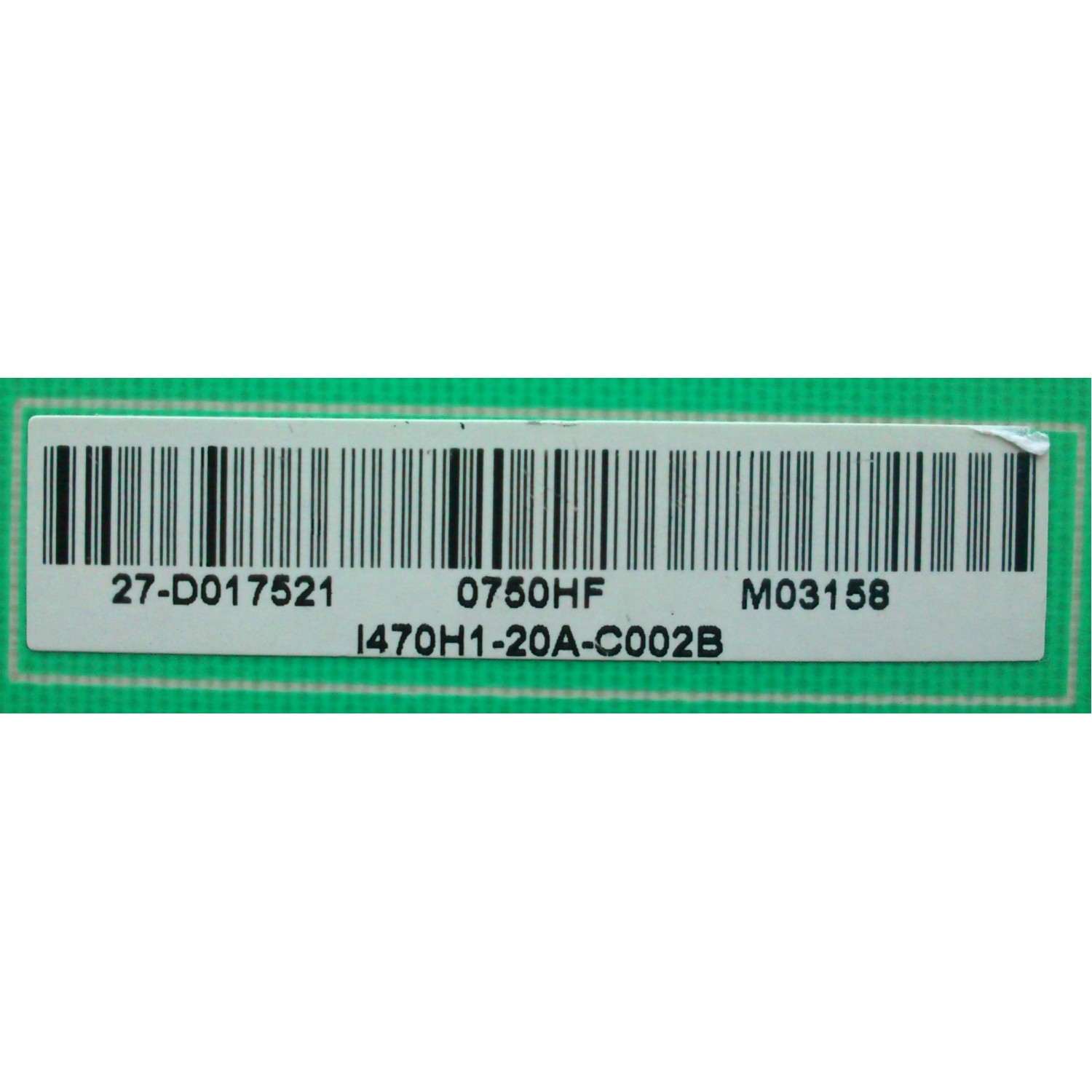 BACKLIGHT INVERSOR MASTER / LG 27-D017521-M /27-D017521 / I470H1-20A / MODELO 47LG50-UA AUSHLJM	 - Imagen 2