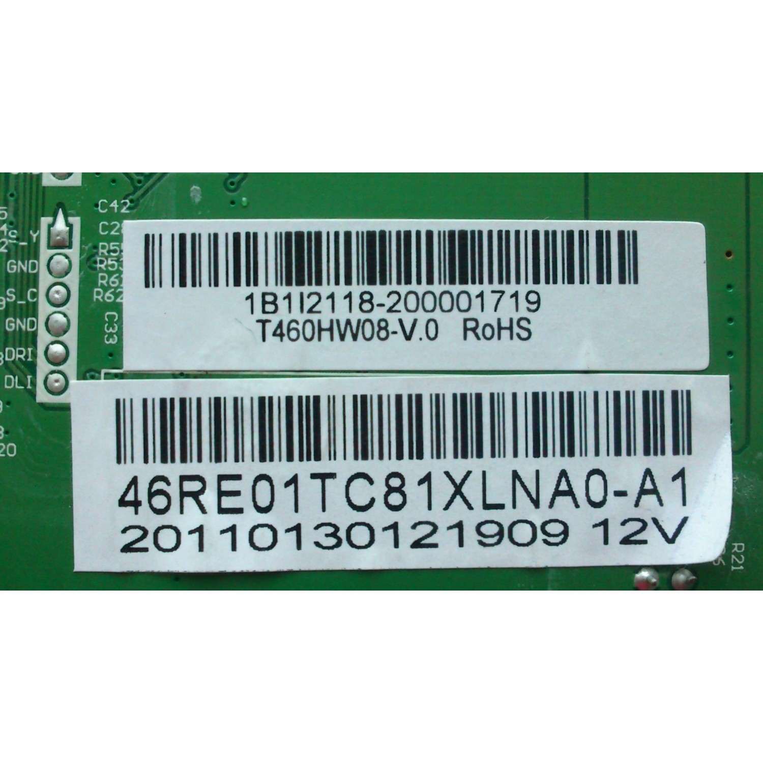 MAIN / RCA 46RE01TC81XLNA0-A1 / 1B1I2118 / T.RSC8.1B / 10516 / MODELO 46LA45RQ / PANEL T460HW08 V.0  - Imagen 2