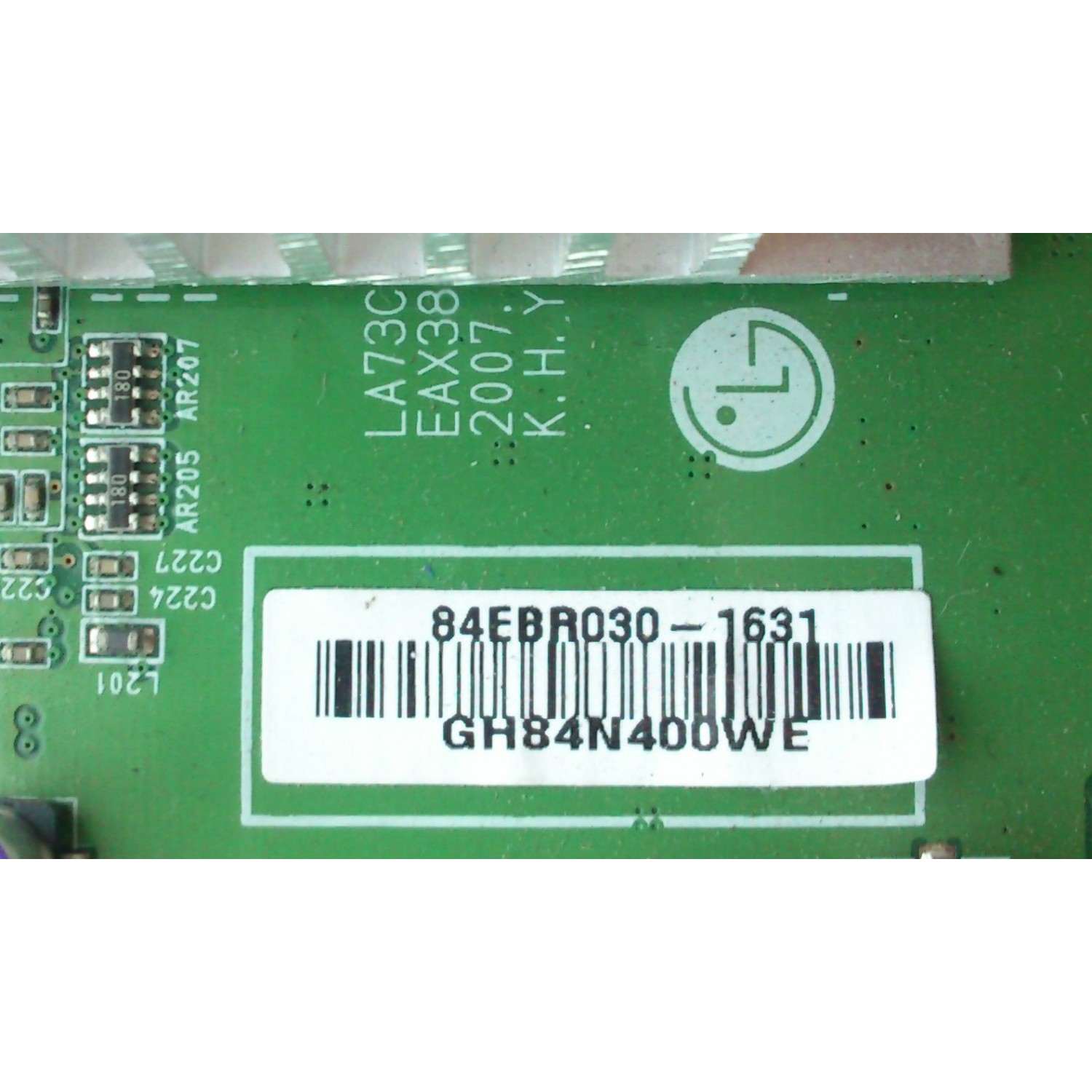 MAIN / LG AGF34976001 / EAX38648501(7) / MODELO 52LB9DF-UA	 - Imagen 3