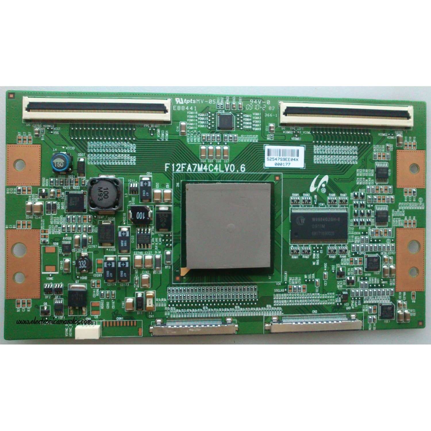 T-CON / MITSUBISHI LJ94-02547S / 2547S / F12FA7M4C4LV0.6 / MODELO LT-46249	