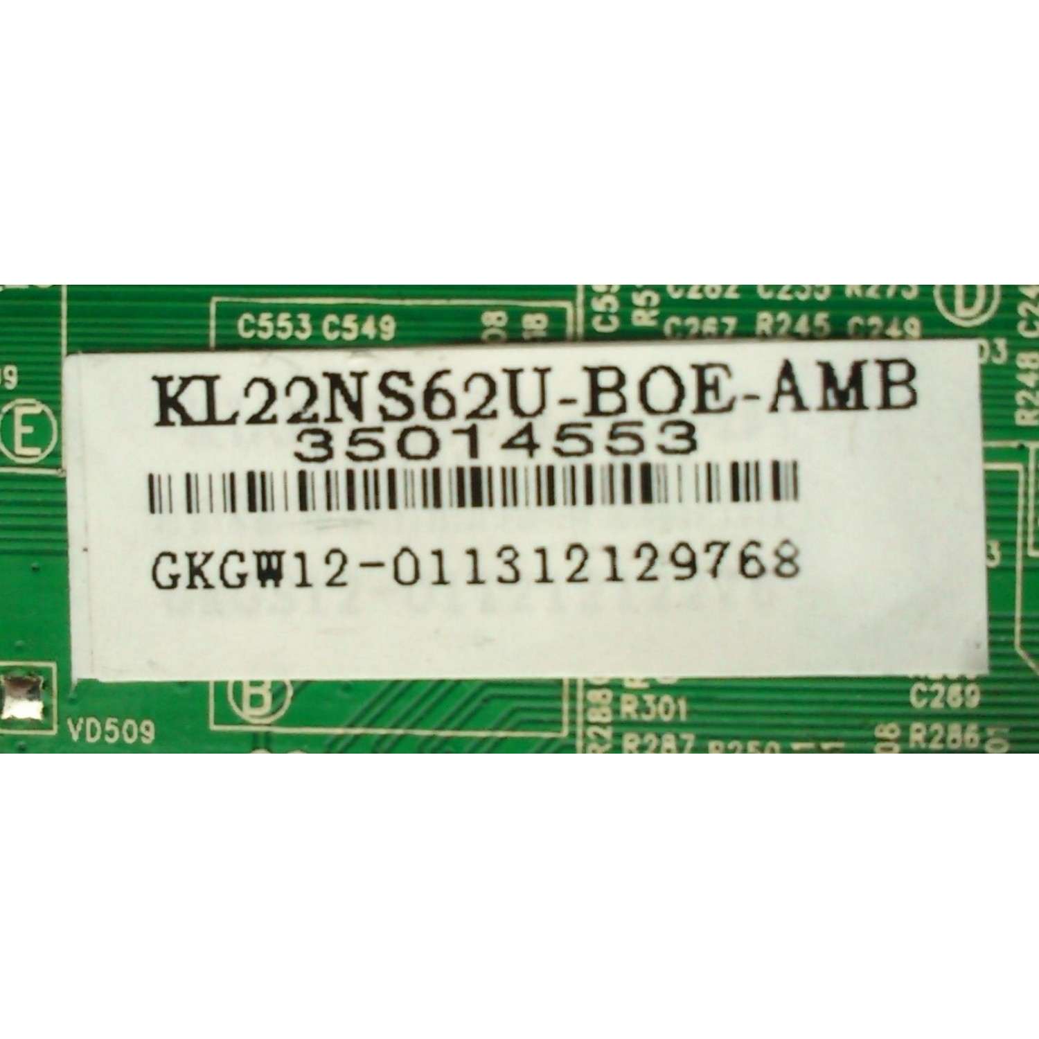 MAIN / KONKA 35014553 / 35015581 / GKGW12-011312 / MODELO KL22NS62U	 - Imagen 3