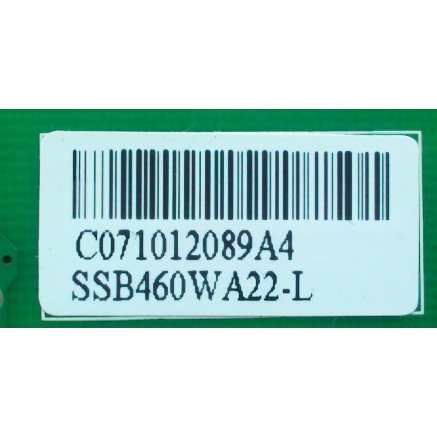 BACKLIGHT INVERSOR IZQUIERDO / LEFT / SONY SSB460WA22-L / SSB460WA22L / MODELO LNT4661FX/XAA	 - Imagen 2