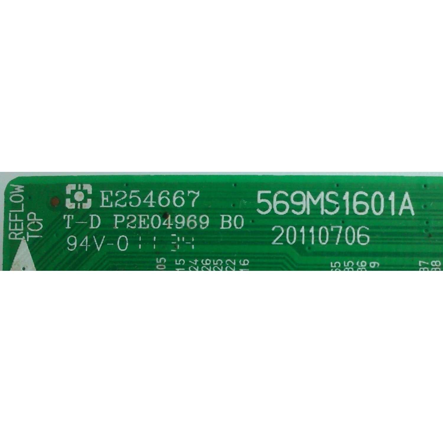 MAIN / DYNEX 6MS00101E0 / P2E04969 / 20110706 / 569MS1601A / MODELO DX-32L200A12	 - Imagen 3
