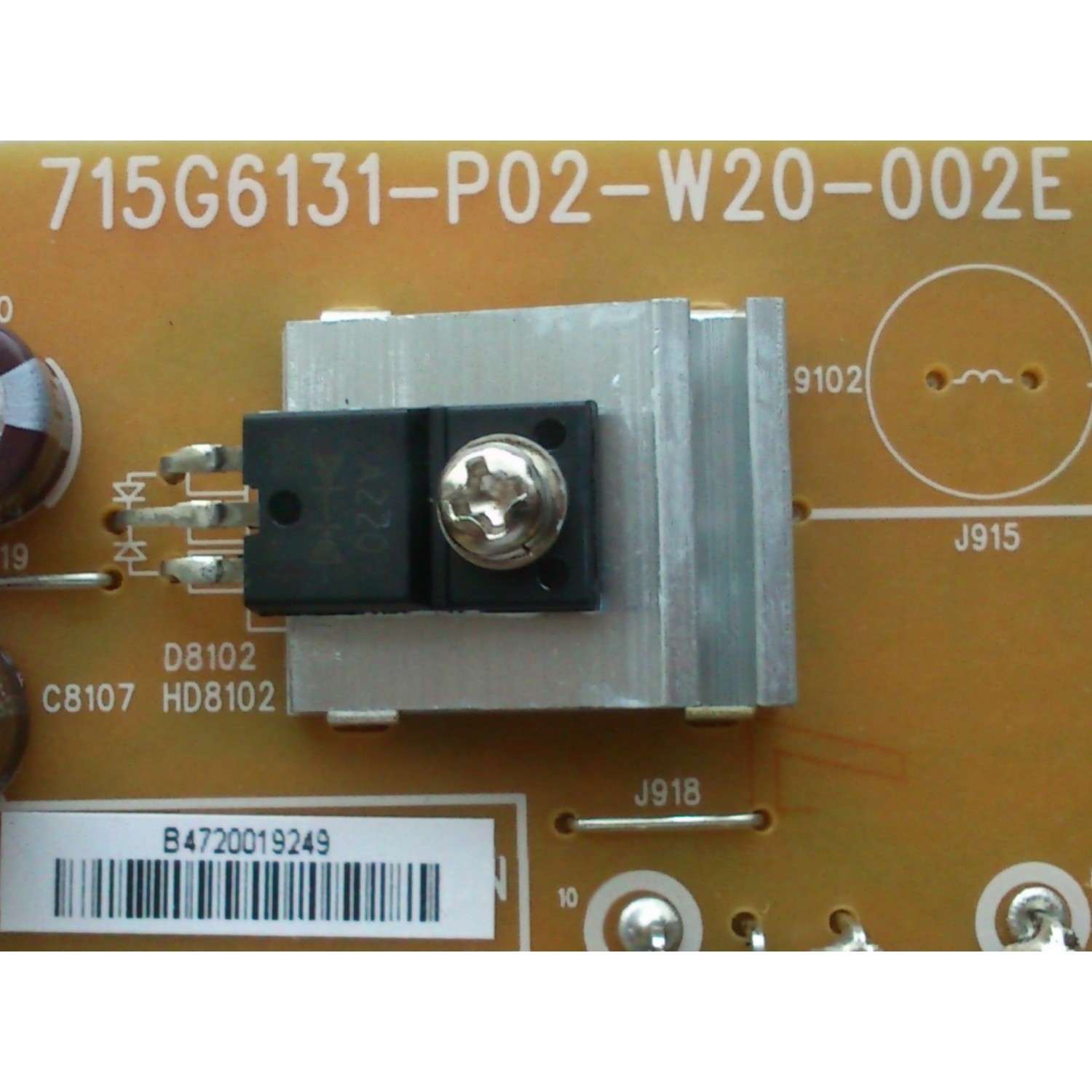 FUENTE DE PODER / VIZIO PLTVEU321XAB8 / 715G6131-P02-W20-002E / 715G6131-P02-W20-002S / EU321XAB8 / PANEL TPT390J1-HVN04 REV.S000Q / MODELOS E390-B1E / E390-B1E LTFWPSDQ / E390-B1E LTTWPSDQ - Imagen 3