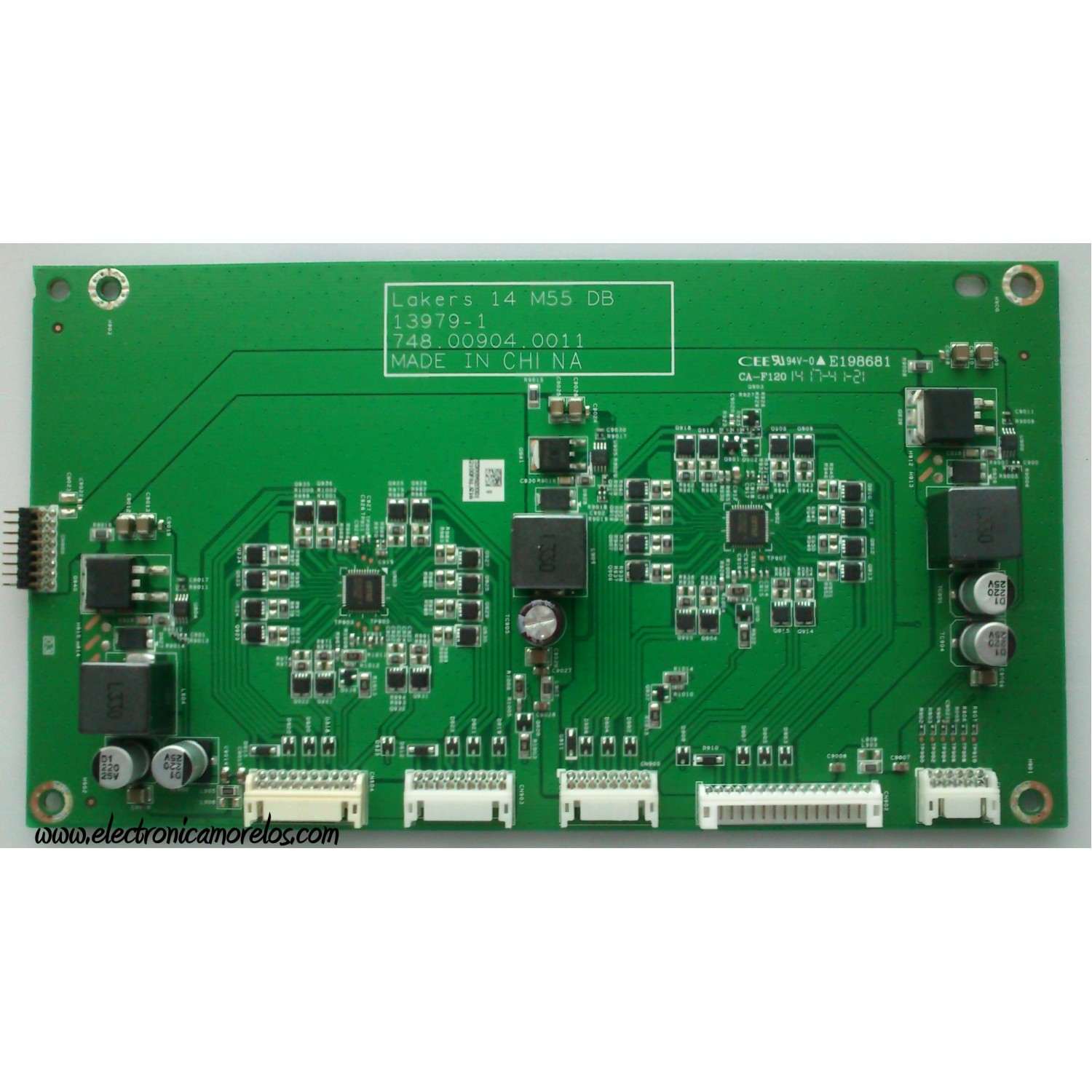LED DRIVER PARA TV / NUMERO DE PARTE 755009020001 / 748.009.040.011 / 13979-1 / 755.009.020.001 / PANEL L55FHD-V3-C / L55FHD-V2-C / DISPLAY LC550EUK (SG)(E2) / MODELOS M552I-B2 LWJJPZBQ M552I-B2 LWZJPZBQ