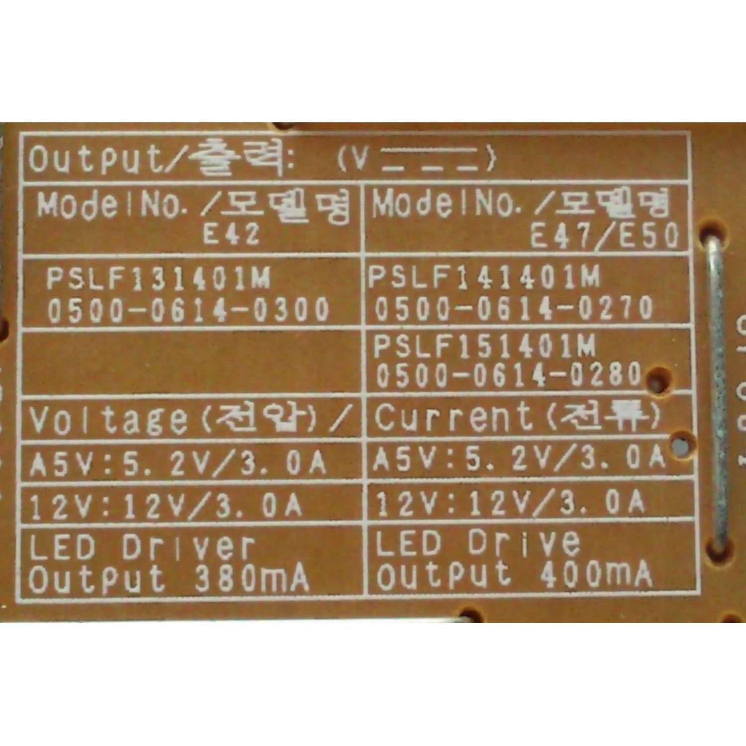 FUENTE DE PODER PARA TV VIZIO / NUMERO DE PARTE 0500-0614-0270 / PSLF141401M / SUSTITUTAS 0500-0605-0270 / 0500-0614-0280 / 0500-0614-0300 / 0500-0612-0300 / MODELOS E470I-A0 LATKO / LAQKO / LAQKOCBP / LAQKOCAP / LATKONDP / LAQKONDP / E500D-A0 LATKORAP - Imagen 4