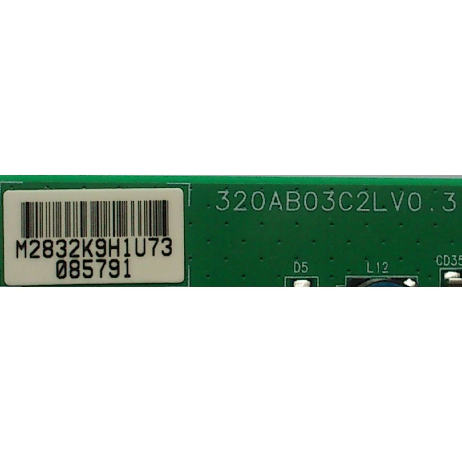 T-CON / SONY LJ94-02832K / 2832K / 320AB03C2LV0.3 / MODELO KDL-32L504	 - Imagen 2