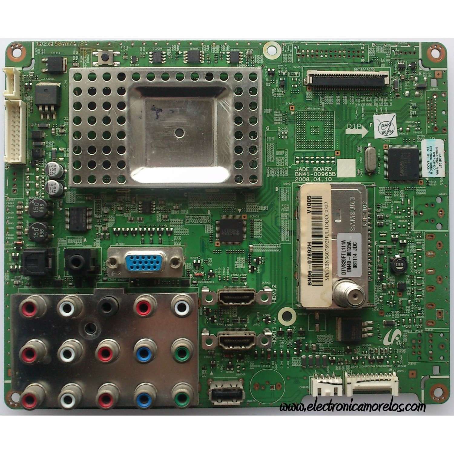 MAIN / SAMSUNG BN96-07892H / BN41-00965B / BN97-03192D / MODELO LN32A330J1DXZA	