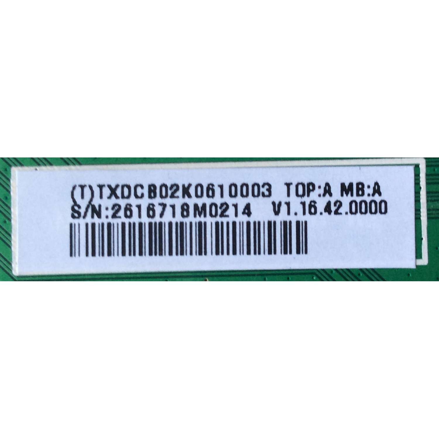 MAIN / VIZIO / TXDCB02K061 / TXDCB02K0610003 / 715G6013-M01-001-004X / MODELO E500i-A1 LTYWNTDQ / PANEL TPT500J1-HVN04 REV.S17TA / SERIE LTYWNTDQ0850871 - Imagen 2