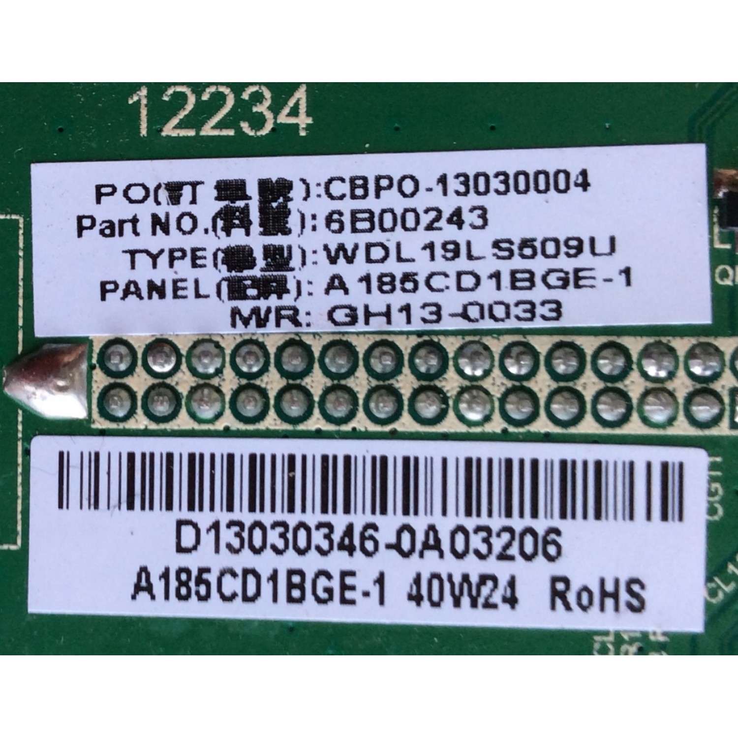 MAIN / FUENTE / SYMPLY D13030346 / TP.MS3391.P63B / A185CD1BGE-1 / MODELO SYLED4020W - Imagen 3