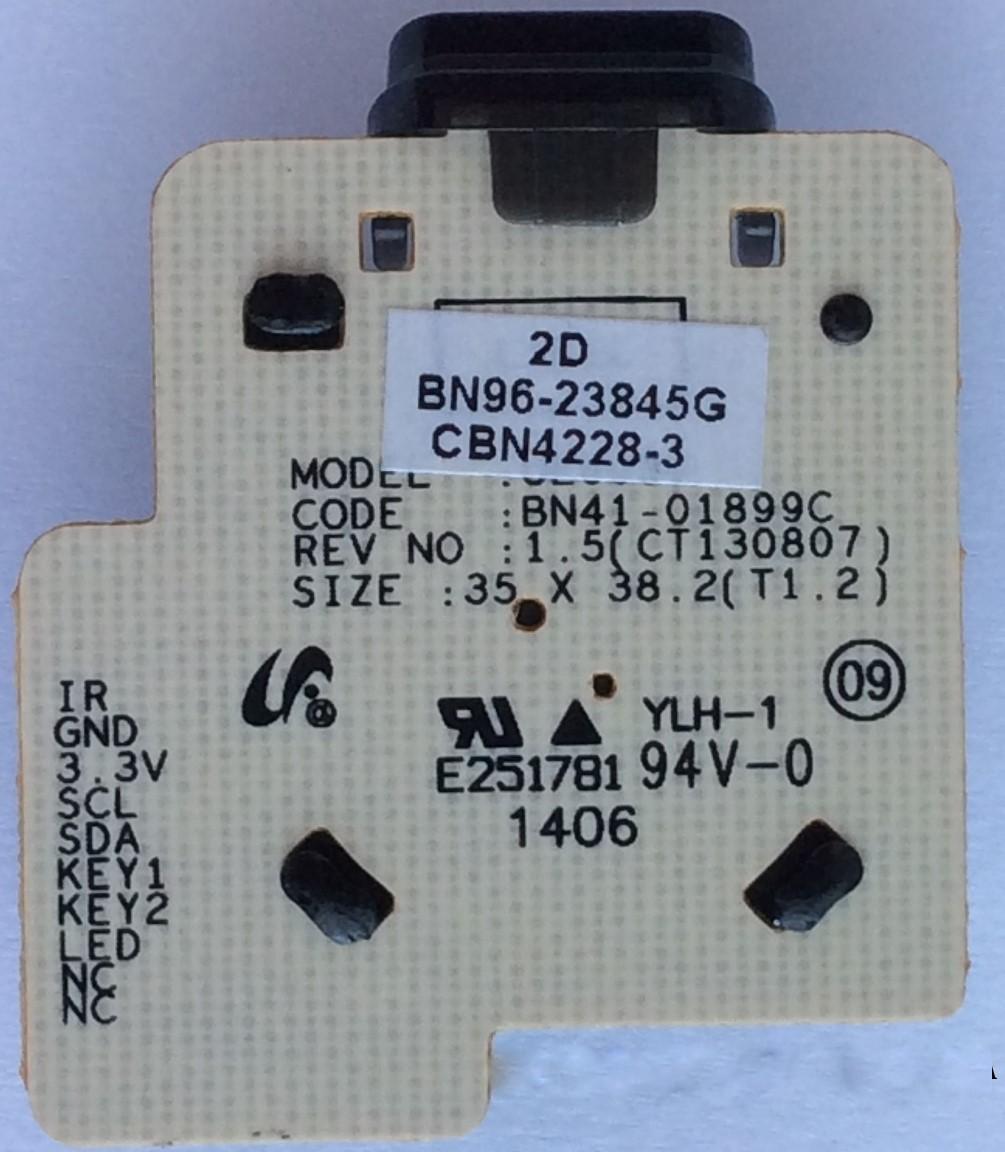 BOTONERA PARA TV / SAMSUNG BN96-23845G / BN41-01899C / MODELO UN60FH6200FXZA HH01	 - Imagen 2
