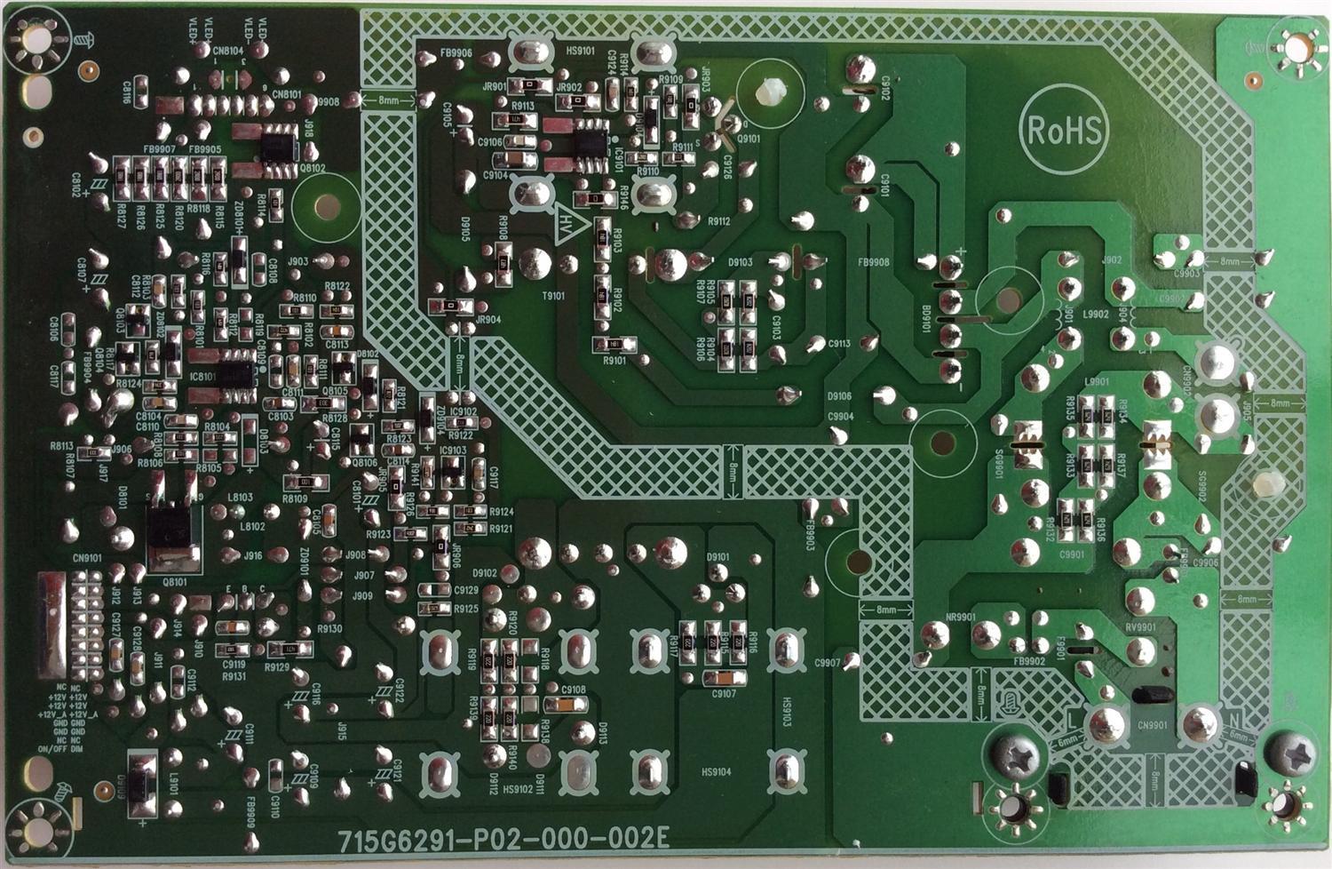 FUENTE DE PODER / VIZIO PLTVDF271XXG5Q / 715G6291-P02-000-002E / MODELO E280i-B1 LTT3PREQ	 - Imagen 2