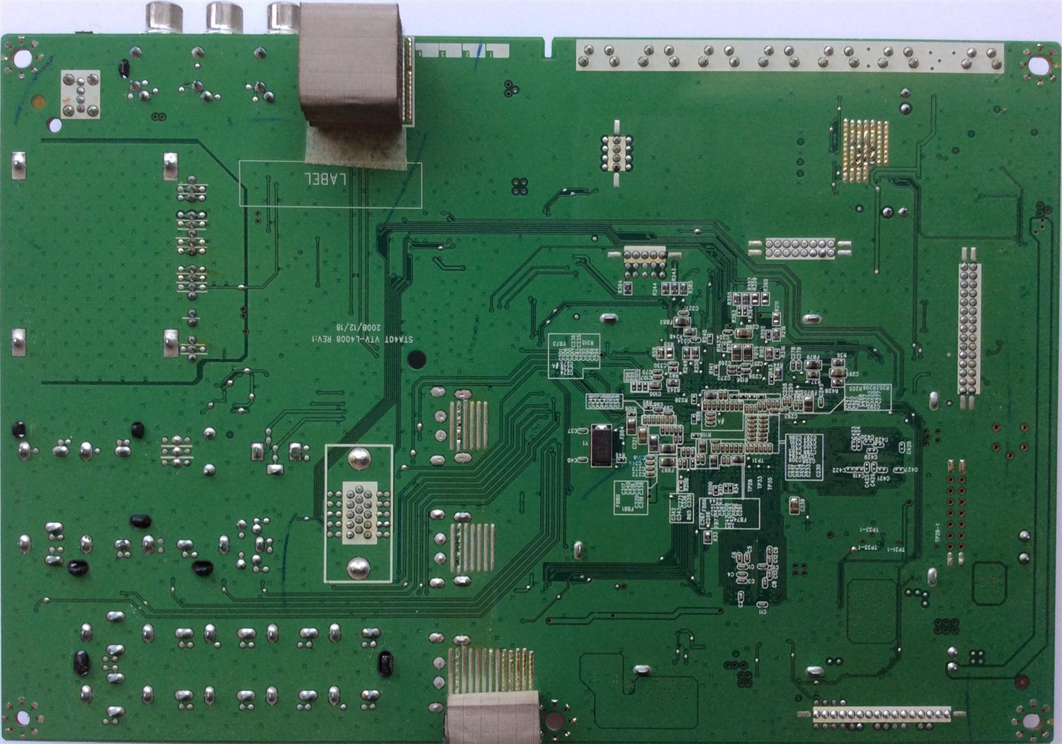 MAIN / TOSHIBA 75014400 / 461C1351L41 / 431C1351L41 / STA40T / VTV-L4008 REV:1 / MODELO 26AV502R	 - Imagen 2