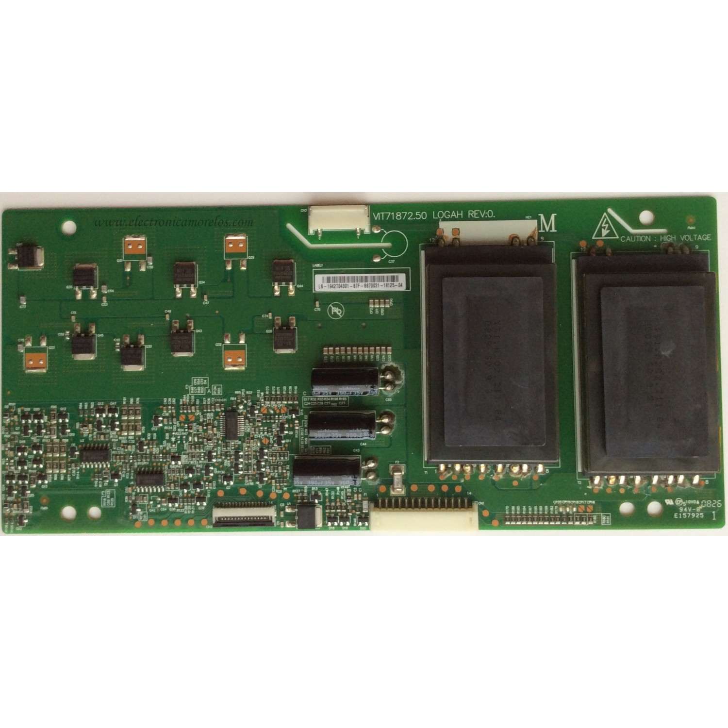BACKLIGHT INVERSOR / INSIGNIA 19.42T04.001 / VIT71872.50 / 1942T04001 / REV:0 / MODELO NS-LCD42HD-09	