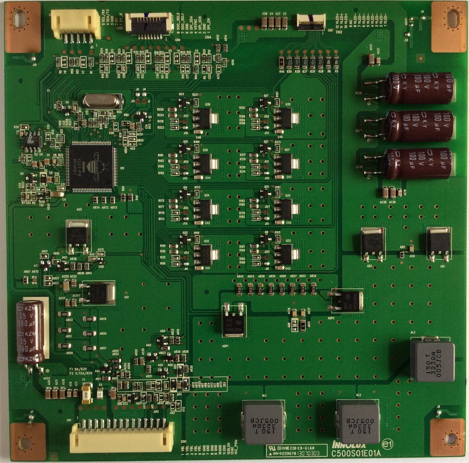 LED DRIVER / SANYO 2G-D090173 / C500S01E01A / MODELO DP50E44S	