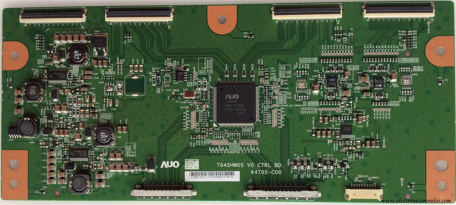 T-CON / VIZIO 55.64T09.C01 / 5564T09C01 / T645HW05 V0 / 64T05-C00 / MODELO M3D650SV LAEAMEAN	