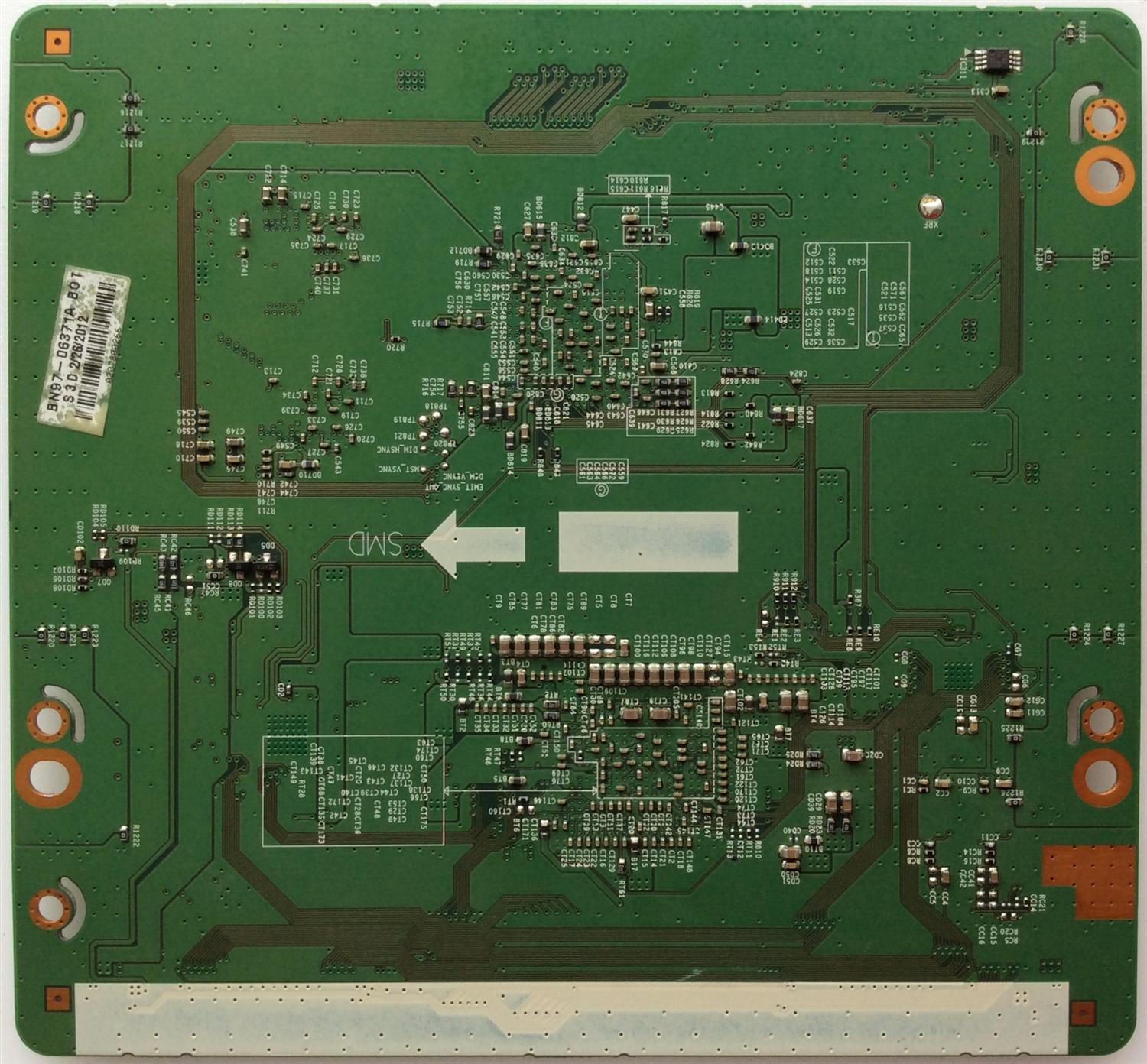 T-CON / SAMSUNG BN95-00579A / BN41-01789A / BN97-06371A / PARTE SUSTITUTA BN95-00579B / PANEL LTJ550HW08-V / MODELOS UN55ES6500FXZA TS01 / UN55ES6550FXZA / UN55ES6580FXZA / UN55ES6600FXZA / UN55ES6820FXZA - Imagen 2
