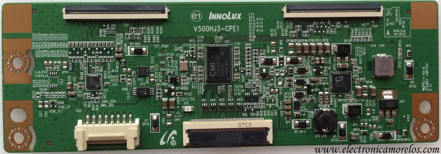 T-CON / SAMSUNG BN96-30065B / V500HJ3-CPE1 / 30065B / MODELO UN50H5203AFXZA IH02	