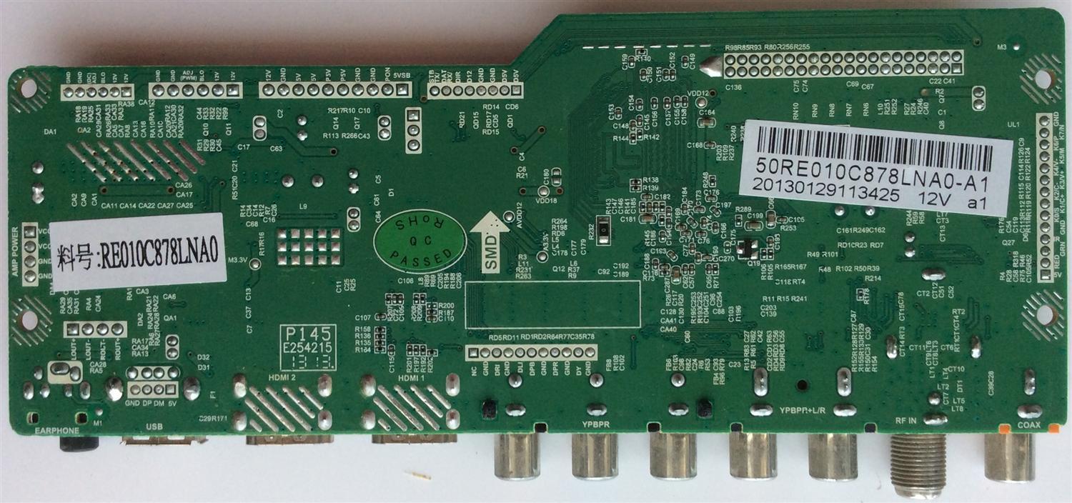 MAIN / RCA E13040148 / T.RSC8.78 / 50RE010C878LNA0-A1 / RE010C878LNA0 / MODELO LED50B45RQ	 - Imagen 2
