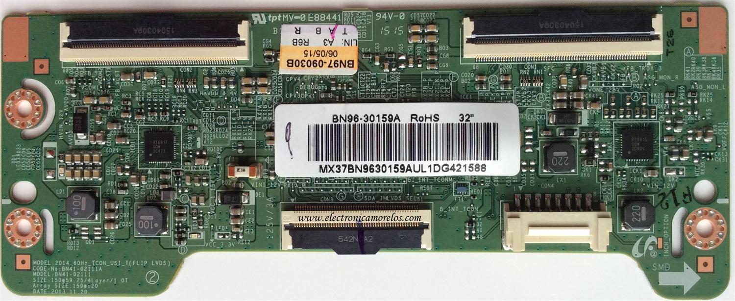 T-CON / SASMUNG BN96-30159A / BN41-02111A / BN97-09030B / MODELO UN32H5500AFXZA	