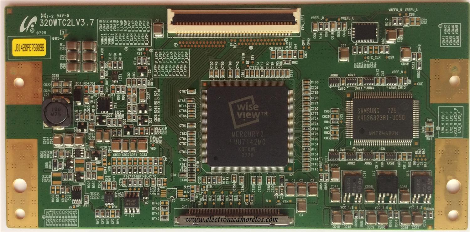 T-CON / JVC LJ94-01420P / 01420P / 320WTC2LV.3 / MODELO LT-32E488	