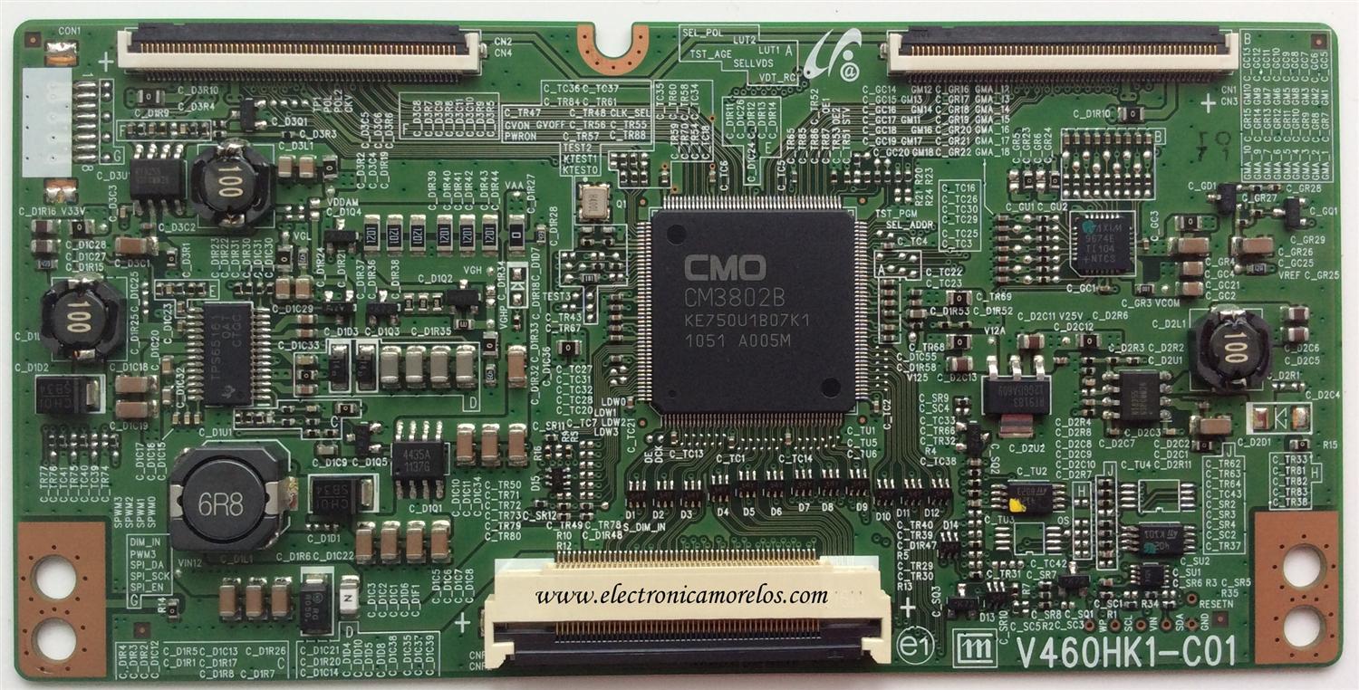 T-CON / SAMSUNG 35-D061945 / V460HK1-C01 / MODELO UN40D6420UFXZA CN01	