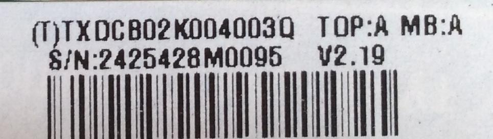 MAIN / VIZIO 756TXDCB02K004 / TXDCB02K004 / TXDCB02K004003Q / 715G5817-M01-000-004X / MODELO E291-A1 LTTMNVBP	 - Imagen 2