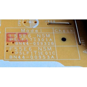 FUENTE DE PODER PARA TV SAMSUNG / NUMERO DE PARTE BN4400932B / BN44-00932B / L55E6_NSM / PSLF171301A / MODELOS UE49NU / UA49NU / UN49NU / HG49EJ / UN50NU / / HG50NJ / UN50NU / UN55NU / UN58NU / UN55NU / UE55NU / UE58NU / MAS MODELOS EN DESCRIPCIÓN - Imagen 3