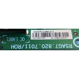 MAIN / INSIGNIA 213899 / RSAG7.820.7011/ROH / 210891 / 210891/EH0221 / HU55K306F / PANEL HD550K3F81-TX\S3\GM\ROH / MODELO NS-55D420NA18 - Imagen 2
