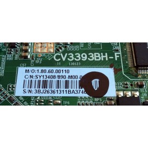 MAIN / WESTINGHOUSE SY13408 / CV3393BH-F / 3BJ2636 H / 890-M00-06N21 / 1.80.60.00110 / CV3393BH-F-10-B983-1.0 / PANEL T500HVN01.0-12v / MODELO EU50F2G1 TW-77101-A050B - Imagen 2