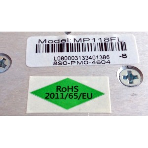 FUENTE DE PODER / SEIKI MP118FL / 890-PMO-4604 / E59670 / 890-PM0-4604 / PANEL V500DK1-LS1 Rev.C1 / MODELO SE50UY04 - Imagen 3