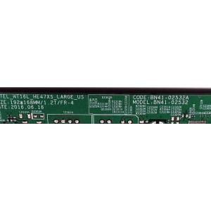 MAIN PARA TV SAMSUNG / NUMERO DE PARTE BN94-10166Y / BN41-02532A / BN97-09386Y / BN9410166Y / HOTEL_NT16L_HE47XS_LARGE_US / PANEL CY-JJ050BGNV1H / MODELO HG50NE478 / HG50NE478SFXZA DA01 - Imagen 2