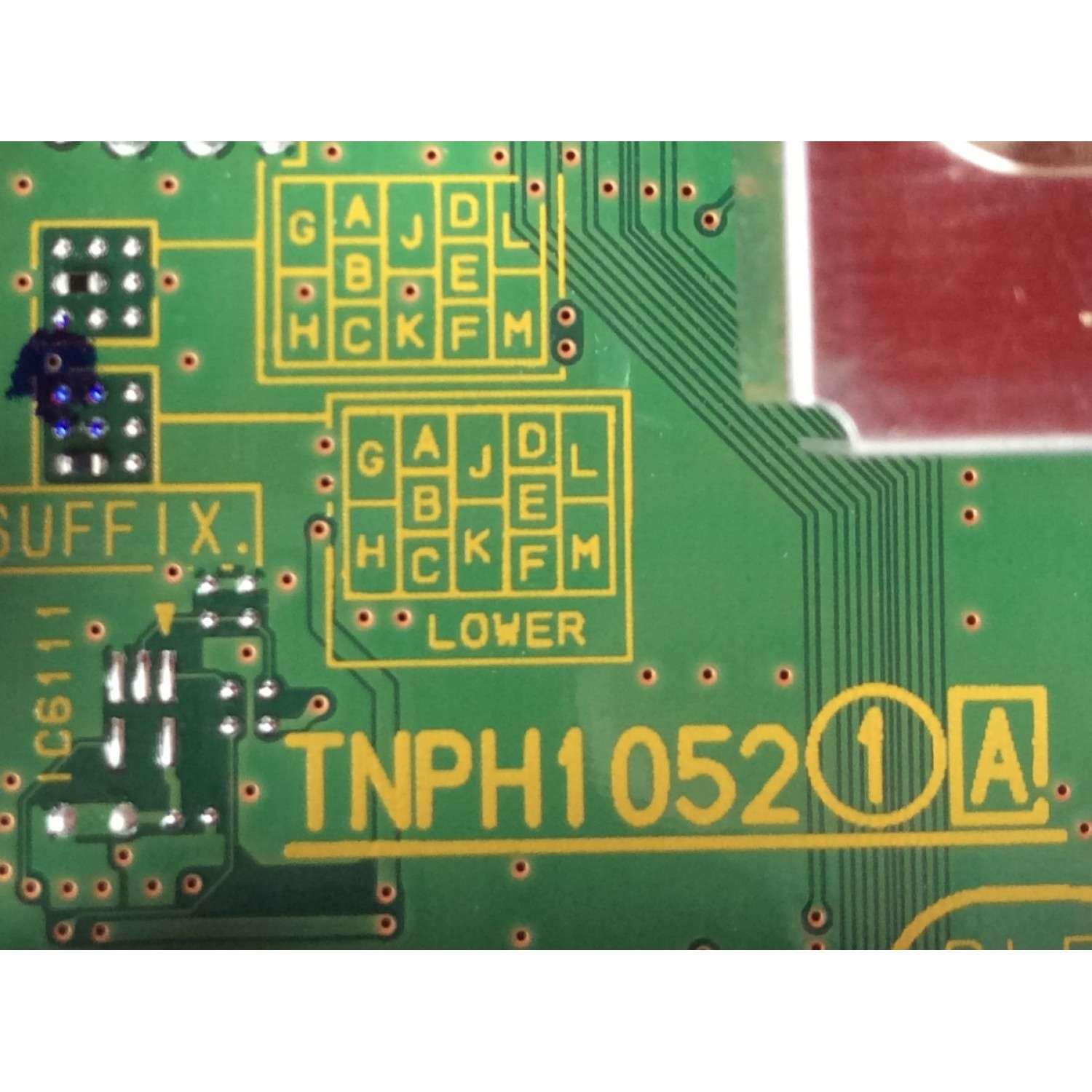 MAIN / PANASONIC TXN/A11TGUS / TNPH1052BC / TNPH1052 / TXN / A11TGUS / PANEL LC420DUE (SF)(R2) / MODELO TH-42LRU6 - Imagen 2